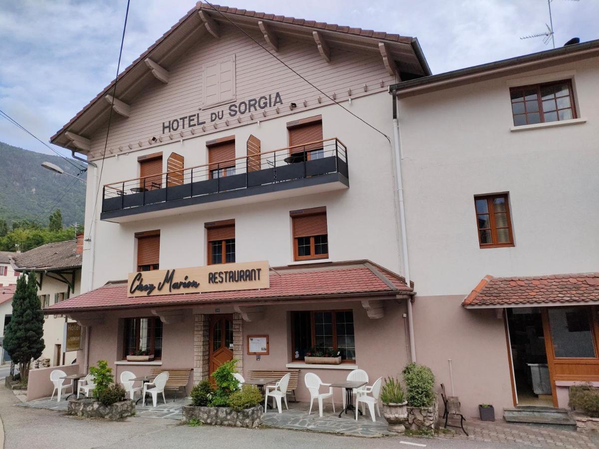 Hotel-Restaurant Le Sorgia Bellegarde-sur-Valserine Eksteriør billede