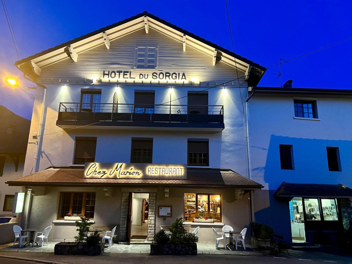 Hotel-Restaurant Le Sorgia Bellegarde-sur-Valserine Eksteriør billede